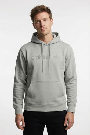 Calvin Klein Kapuzensweatshirt CALVIN KLEIN LS EU 350TERRYHOODIE, Herren, Gr. XXL, shadow, Sweatware, Obermaterial: 100% Baumwolle, unifarben, regular fit normal, 