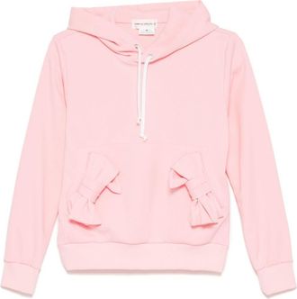 Comme Des Garçons bow hoodie - Pink