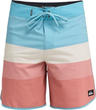 Quiksilver Boardshorts QUIKSILVER Surfsilk Scallop 18, Herren, Gr. 40(XXXL), desert sand, tijuana, Obermaterial: 88% Microfaser, 12% Elasthan;, Hosen Boardshorts