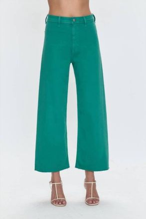 Pistola Denim Penny Crop Pant In Viridian