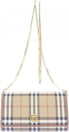 Burberry Borsa a spalla Pre-owned in pelle - - Pre-owned - Donna - Marrone - ONE SIZE