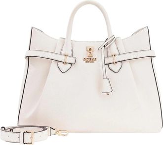 Guess Yesba Girlfriend Satchel - Dames - Handtassen - Beige - ONE Size - Tassen