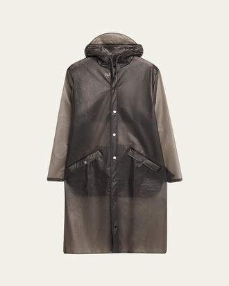 Rains Long Hooded Rain Jacket