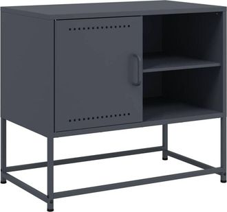vidaXL Vidaxl - tv Cabinet Anthracite 68x39x60.5 cm Steel