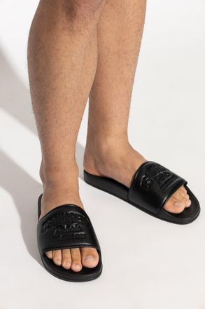 Dsquared2 Flip-flops With Logo, Mens, Black