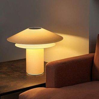 Faro Barcelona Shan L&aacute;mpara Sobremesa Beige 20069