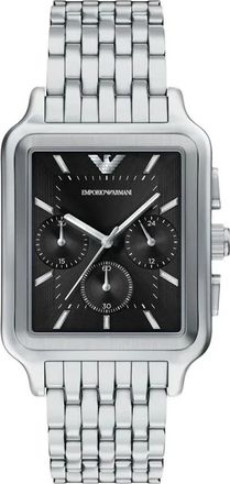 Emporio Armani Watches - Heren - Horloges - Grijs - ONE Size - Accessoires