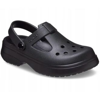 OEM Crocs Classic Mary Jane Clog Ni&ntilde;os 210615 C11eu 2829 Negro