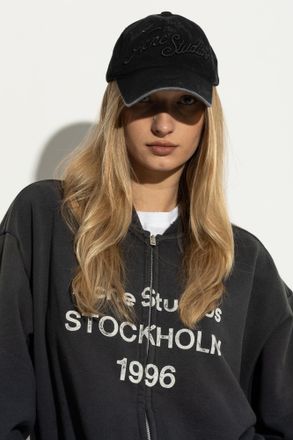 Acne Studios Baseball Cap, Unisex, Black