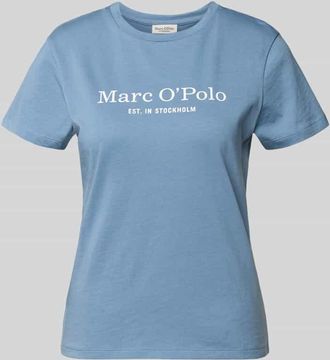 Marc O'Polo Regular Fit T-Shirt aus reiner Baumwolle in Blau, Gr&ouml;&szlig;e XXL