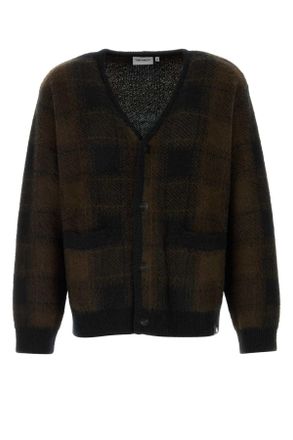 Carhartt Work in Progress Carhartt Wip Embroidered Acrylic Blend Everson Cardigan