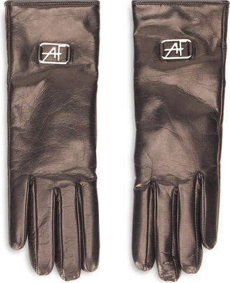 Alberta Ferretti Dames, Accessoires, Bruin, Maat: 7 IN Leer