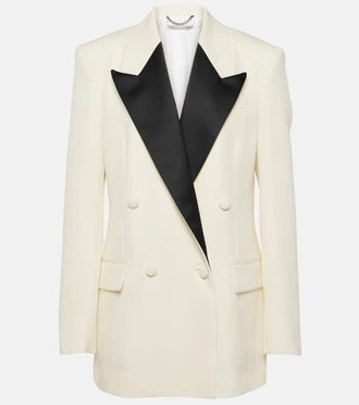 Stella McCartney Chaqueta de esmoquin de lana
