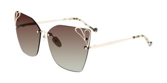 Liu Jo LJ150S 722 Mens Sunglasses Gold Size 62