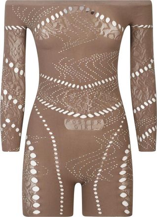 Poster Girl Poster Girl Broeken - Dames - Playsuits - Bruin - ONE Size - Jumpsuits & Playsuits