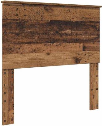 vidaXL Headboard with Headboard Old Wood 100 cm Engineered wood vidaXL