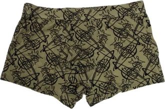 Vivienne Westwood Loghi Boxer - Heren - Onderbroek - Groen - XS - Katoen - Ondergoed