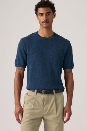 Levi's T-shirt Stinson in maglia Lightweigh - Uomo - 2XL - Blu / Ensign Blue