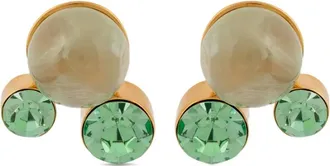 Dries Van Noten Orecchini con pietre - Oro