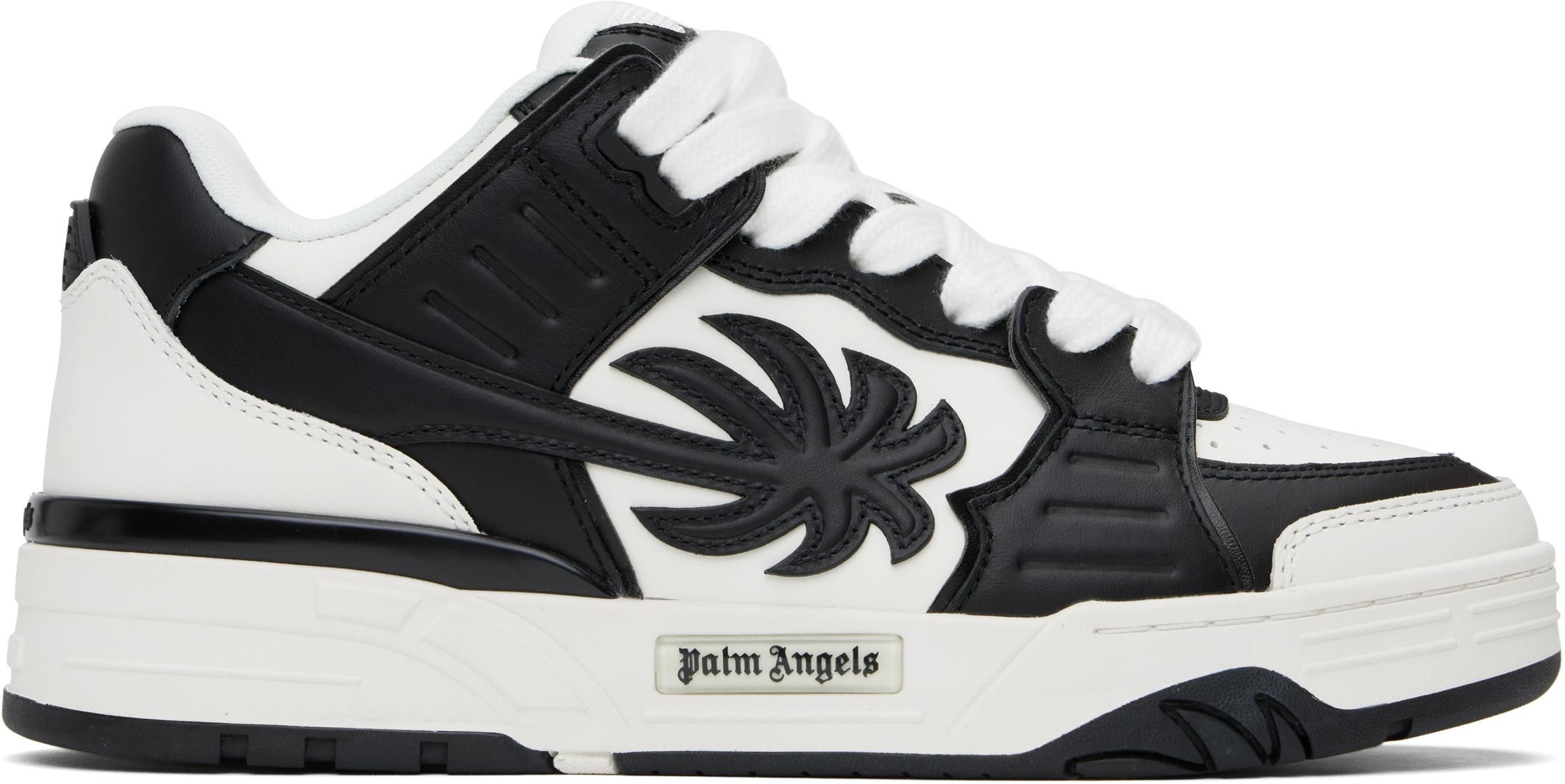 【関税＆送料込み】Palm Angels New Palm 1 Leather Sneakers NEW PALM 1 SUEDE in OCHER YELLOW - BROWN for Men | Palm Angels®