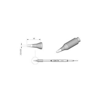 JBC C245774 saldatura punta per T245