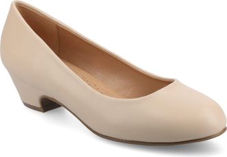 Journee Collection Women & apos;s Comfort Saar Medium and Wide Width Pumps