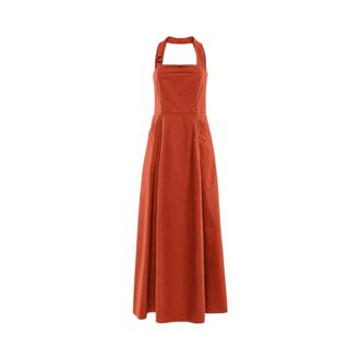 Nenette Maxi Dresses, female, Brown, Size: XS Tobia Maxi Dress