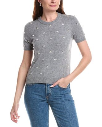 Milly Milly Rosalyn Wool & Cashmere-Blend Sweater
