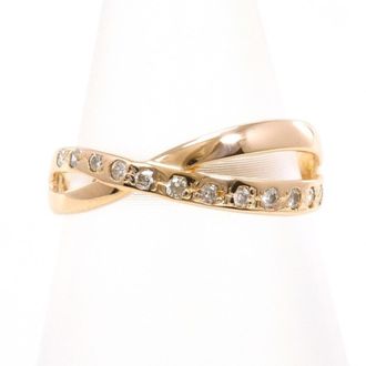 C&A Pink Gold Pink Gold (10K) Band Ring (Pre-Owned)