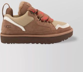 UGG leather low-top sneakers
