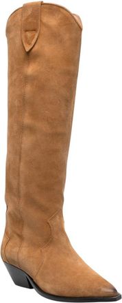 Isabel Marant Brown Suede Knee-high Boots