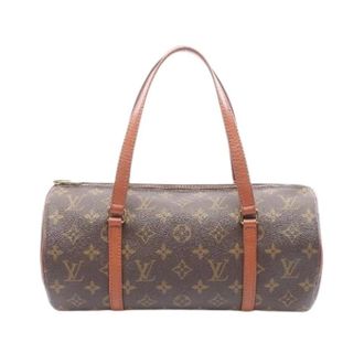 Louis Vuitton Pre-owned Papillon 30 Monogram Handbag - Dames - Pre-owned - Bruin - Maat: ONE Size Leer