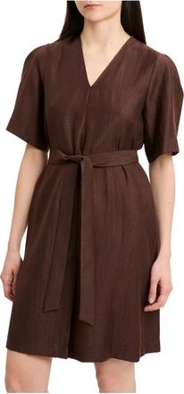 Kaos Short Dress - female - KAOS - Short Dresses - Brown - XS - Dresses