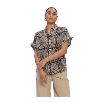 Summum Dames, Blouses & Shirts, Veelkleurig, Maat: S Polyamide