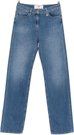 Elisabetta Franchi Womens blue Cotton Jeans