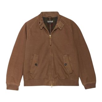 Baracuta Heren, Jassen, Bruin, Maat: L Katoen