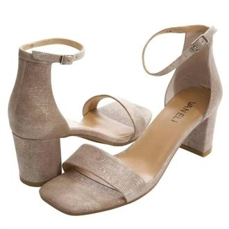 Vaneli Womens Meryn Ankle Strap Sandal In Brown Moen