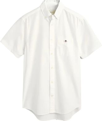 GANT short-sleeve pocket shirt - men - Cotton - L - White