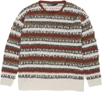 Bimba & Lola Gestreepte trui - Beige