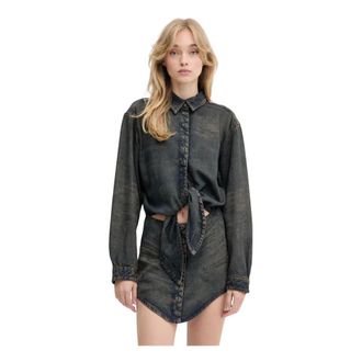 Diesel De-Susan-S Vestido - Dresses - Mujer - Azul - M