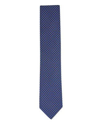 Eton Stropdas met patroon - Blauw