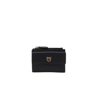 Pinko Wallets & Cardholders, female, Black, ONE SIZE, Compact Multifunction Wallet
