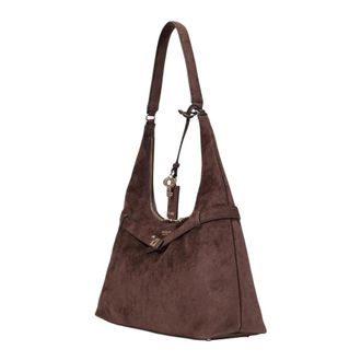 Guess Coleen Logo Small SA - female - Guess - Shoulder Bags - Brown - ONE SIZE - Bags