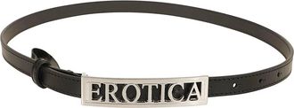 Dondup Cintura H.1.5Cm - Dames - Riemen - Zwart - 80 CM - Accessoires