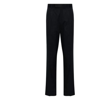 Ermenegildo Zegna Heren, Broeken, Blauw, Maat: 3XL Katoen