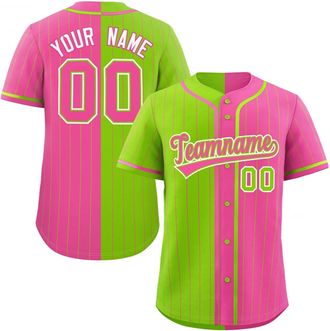 Generic Baseball Jersey Custom Breathable Sports T-Shirts Personalised Namen Number Team Name Logo Training Jerseys Customise Quick Dry Baseball Uniform Activ