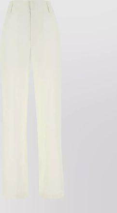 Bottega Veneta cotton wide-leg trousers