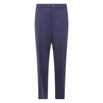 Nine In The Morning Pantalones cl&aacute;sicos de corte recto - Trousers - Hombre - Azul - 2XL