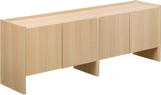 Atmosphera Mueble Para Televisi&oacute;n John Rectangular, 39,5 X 171 Cm, 4 Puertas, Color Beige - Atmosphera Cr&eacute;ateur DInt&eacute;rieur
