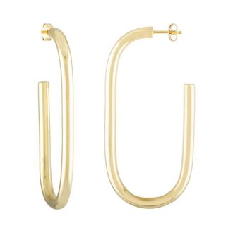 Machete Jewelry Formal Maya Earrings in Gold
